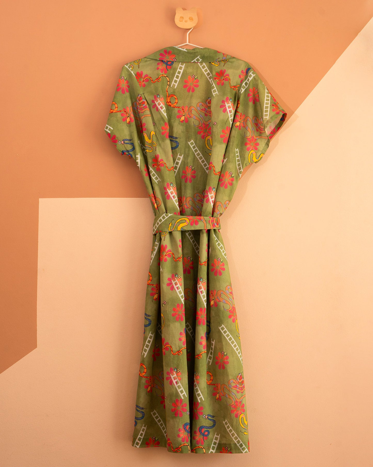 Snakes & Ladders Shirt Dress – Women