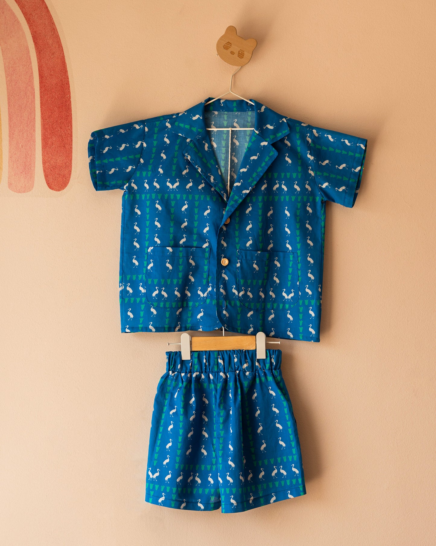 Birdwatcher Set โ Shirt & Shorts Boys