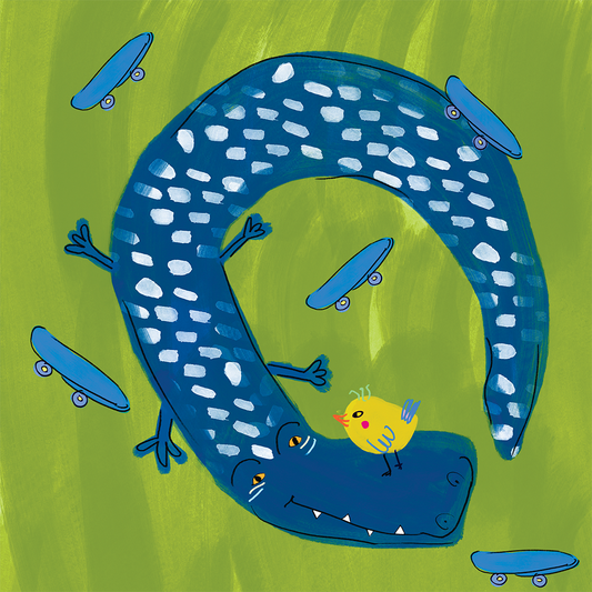 Croc on Wheels – Just Roll with It 🛹🐊 - CooCootales