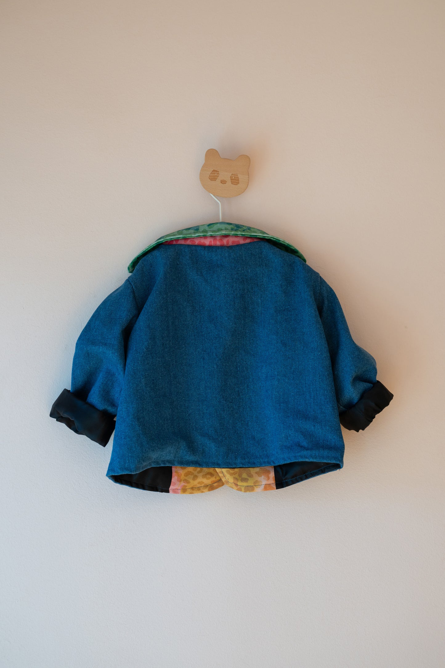 Retro Rainbow Denim Jacket - CooCootales