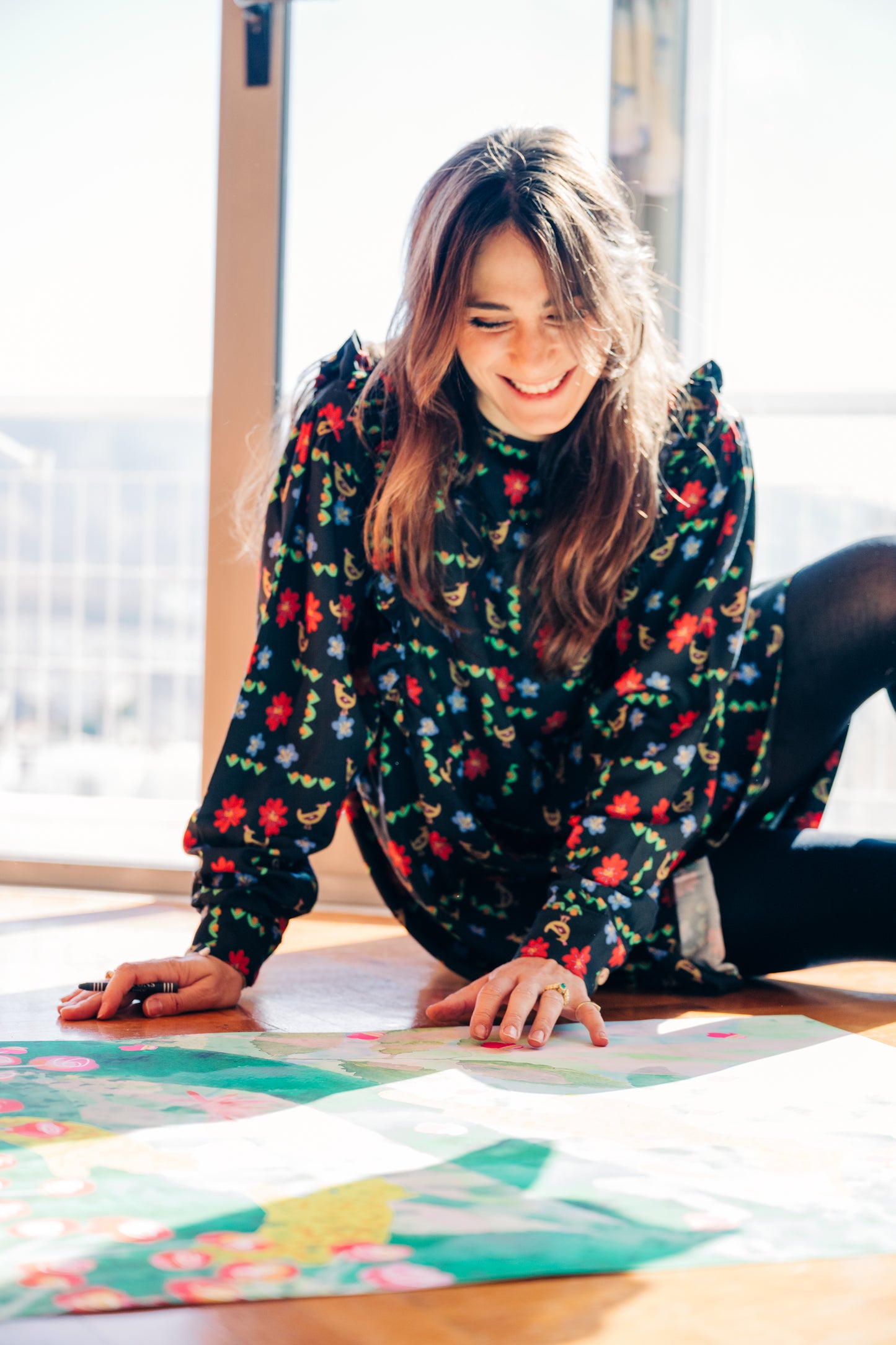 The Floral Melody Dress - CooCootales