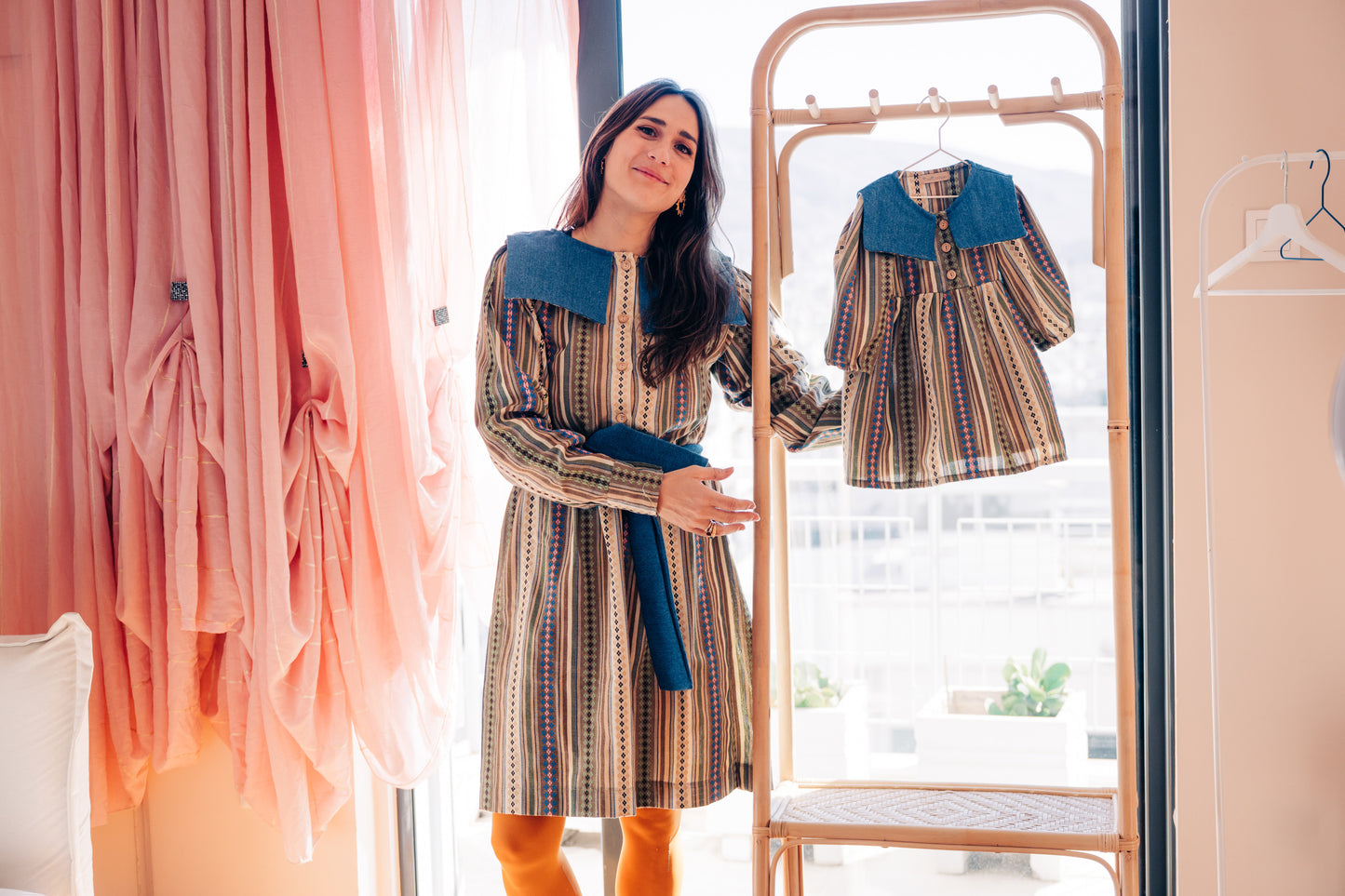 The Heritage Stripes Ensemble Dress - CooCootales