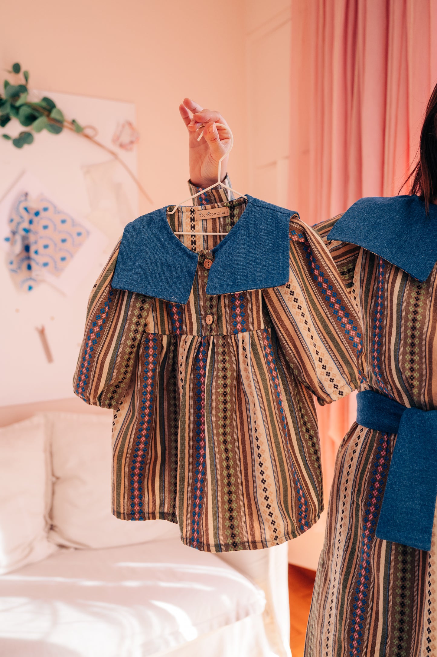 The Heritage Stripes Ensemble Dress - CooCootales