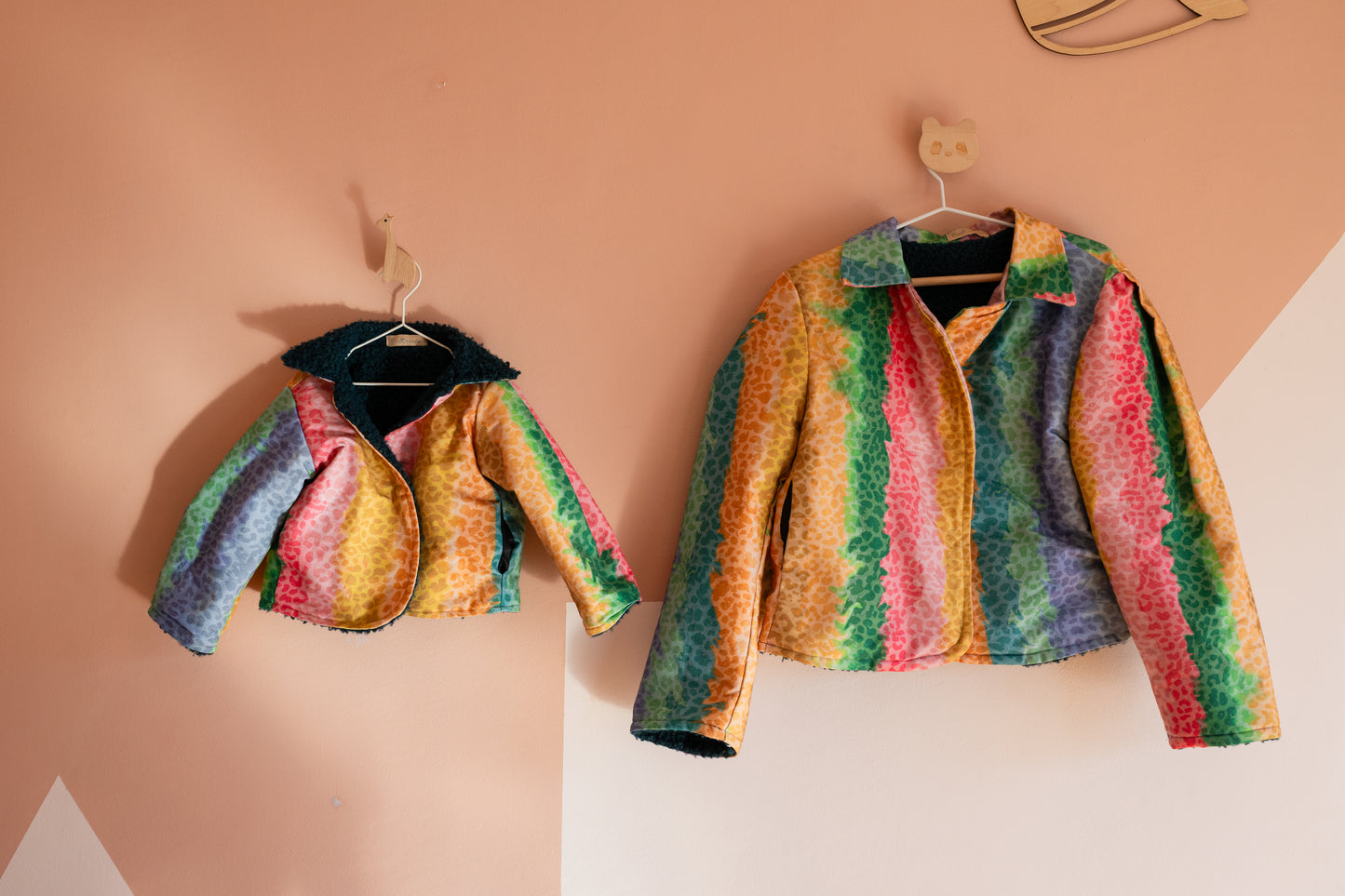 Rainbow Roar Jacket Mama & Me - CooCootales