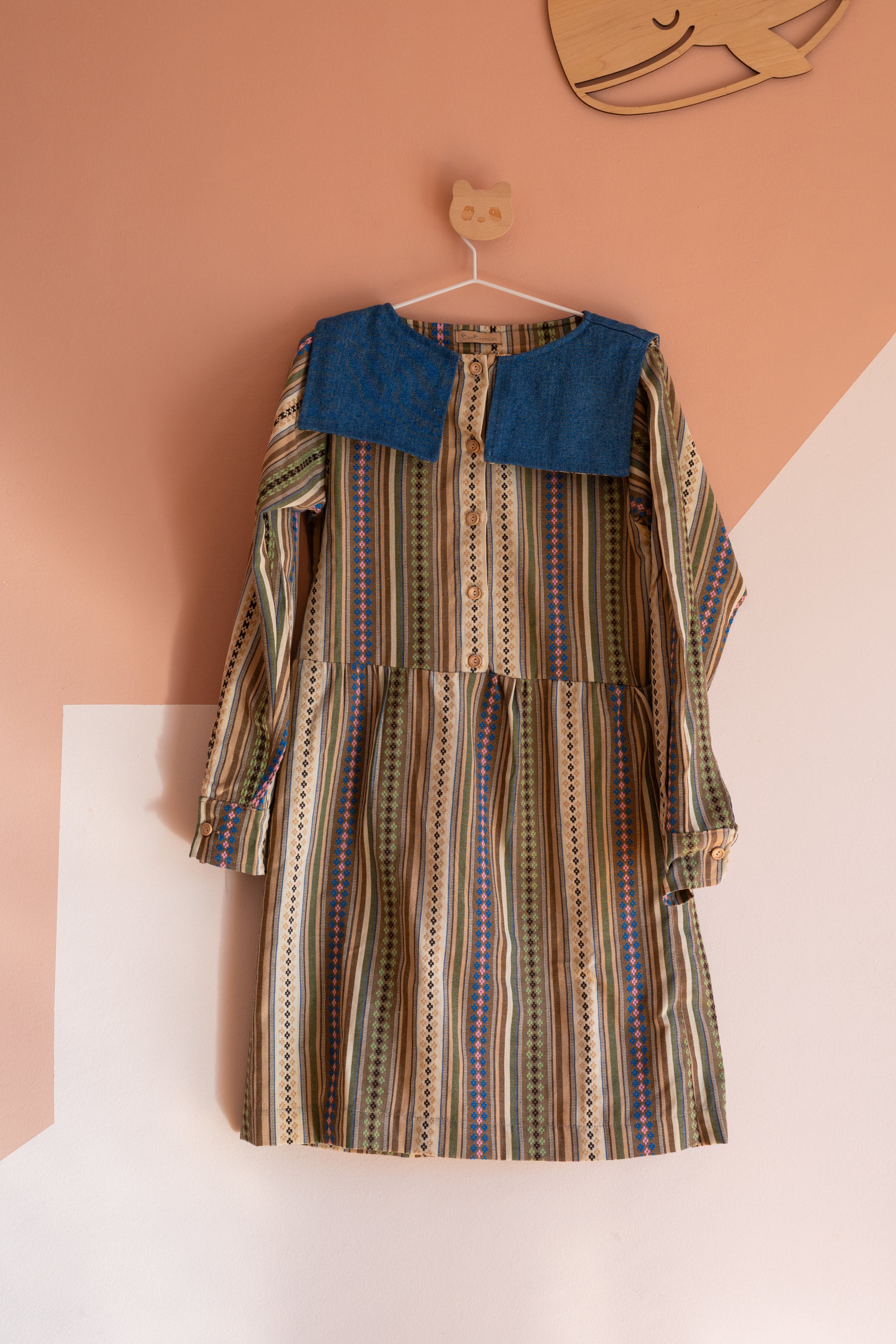 The Heritage Stripes Ensemble Dress Mama & Me - CooCootales