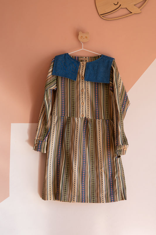 The Heritage Stripes Ensemble Dress Mama & Me - CooCootales