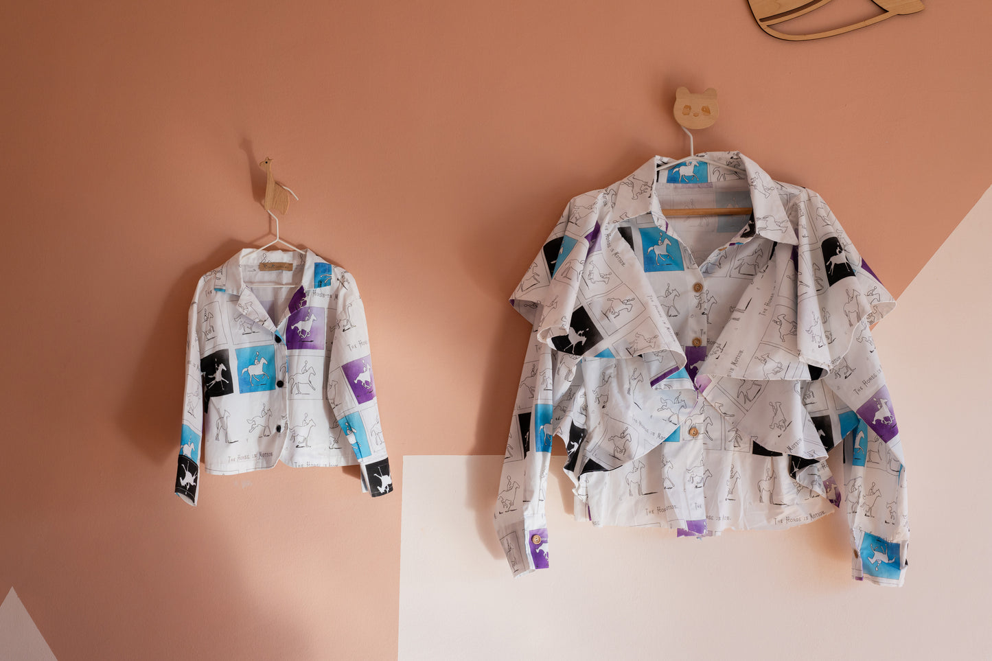 Gallop Through Time Ruffle Shirts Mama & Me Dress - CooCootales