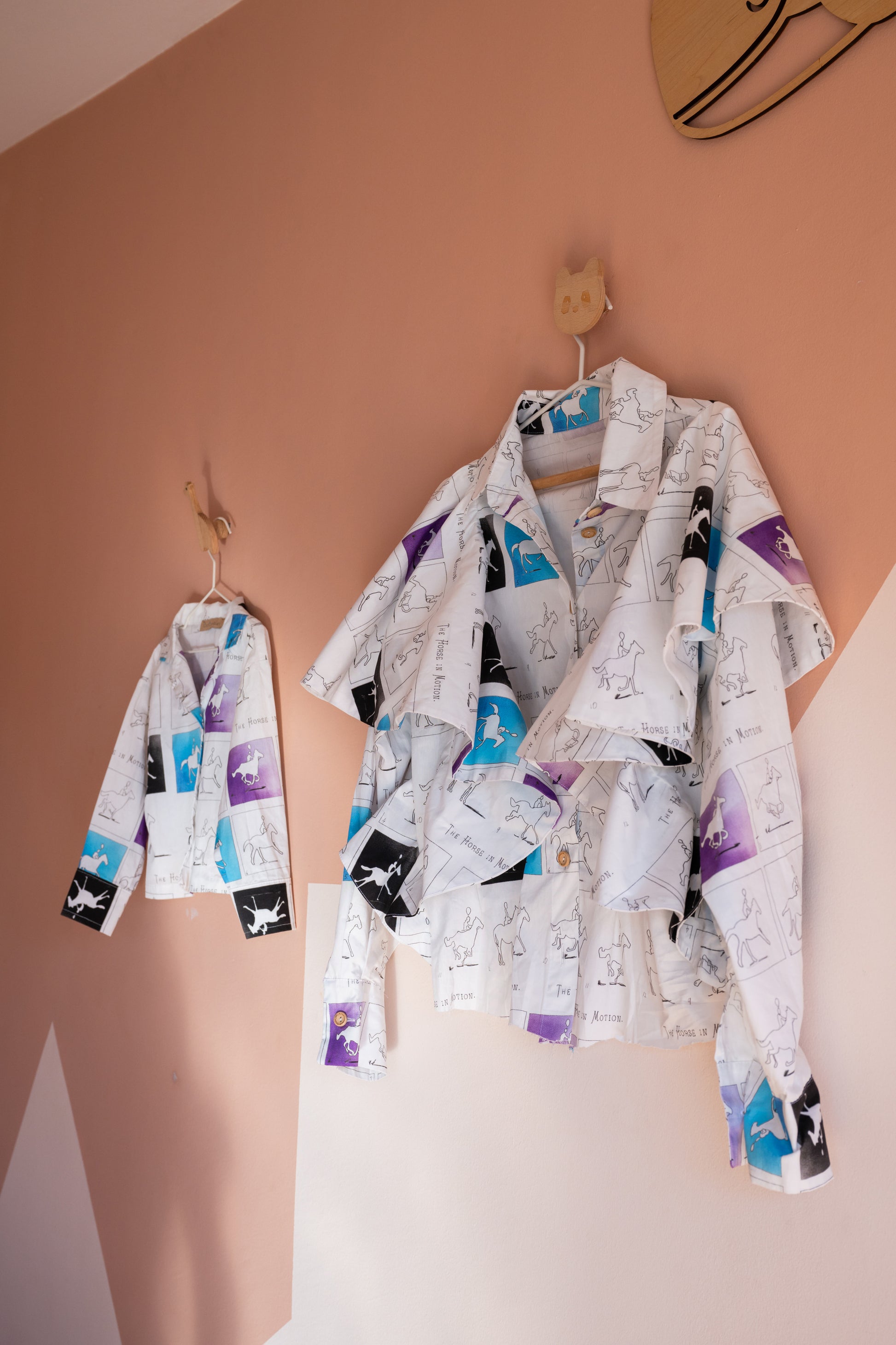 Gallop Through Time Ruffle Shirts Mama & Me Dress - CooCootales