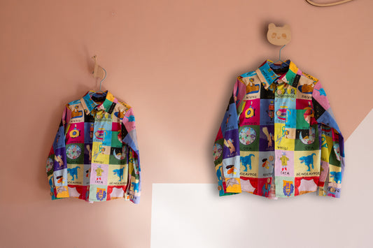 The Colourful Curiosity Shirt Mama & Me - CooCootales