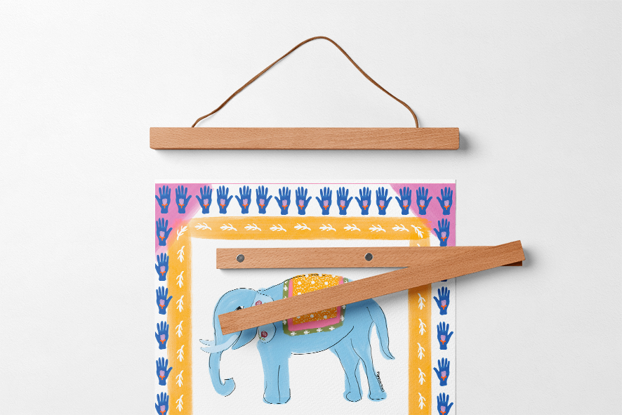 Blue Elephant of Good Fortune 💛🌼🐘 - CooCootales
