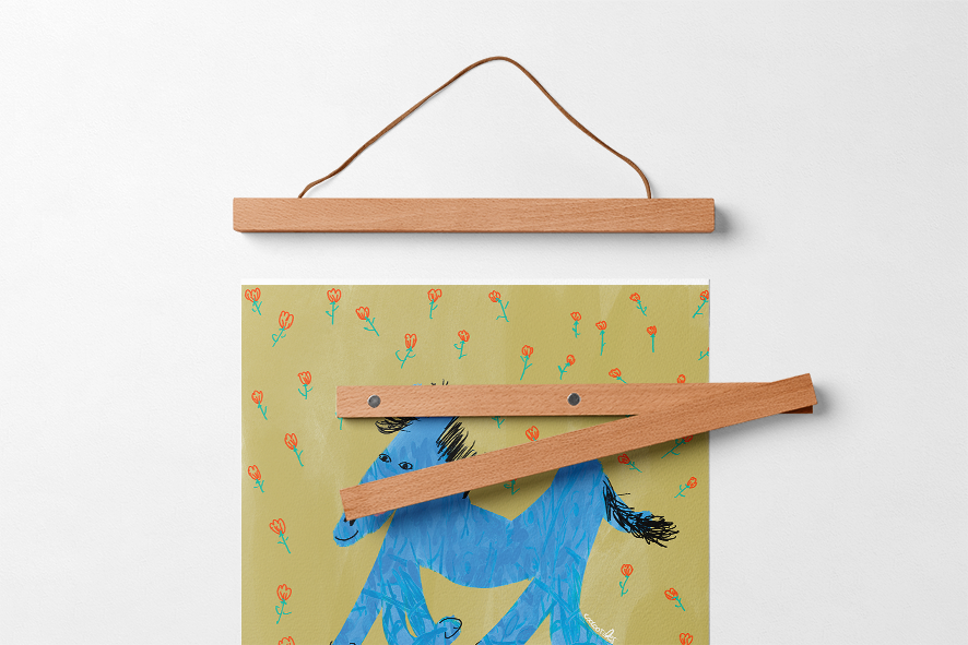 Blue Pony in Bloom 🌼💙🐴 - CooCootales