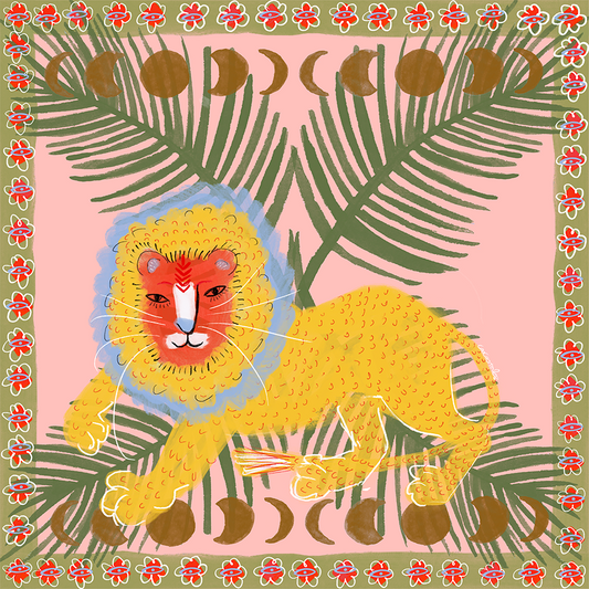 Moon Jungle – The Lion’s Watch 🦁🌙🌾 - CooCootales