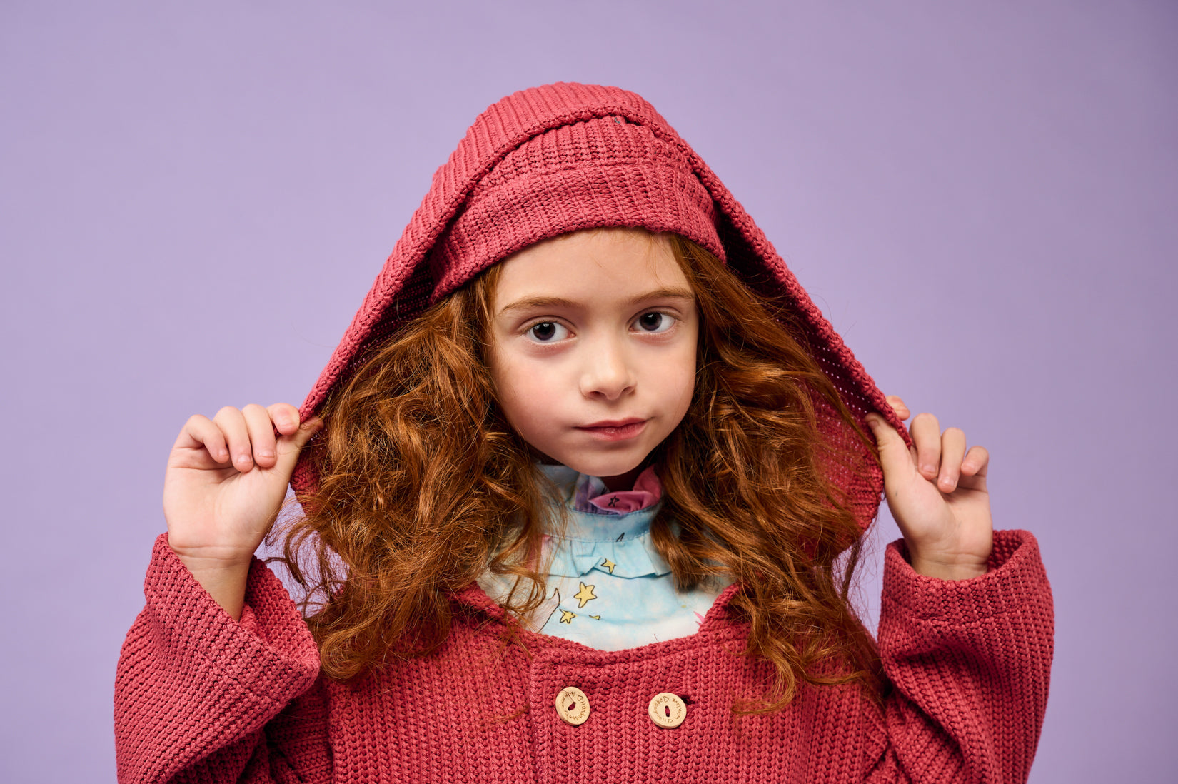 Puce Planet Girl Jacket - CooCootales