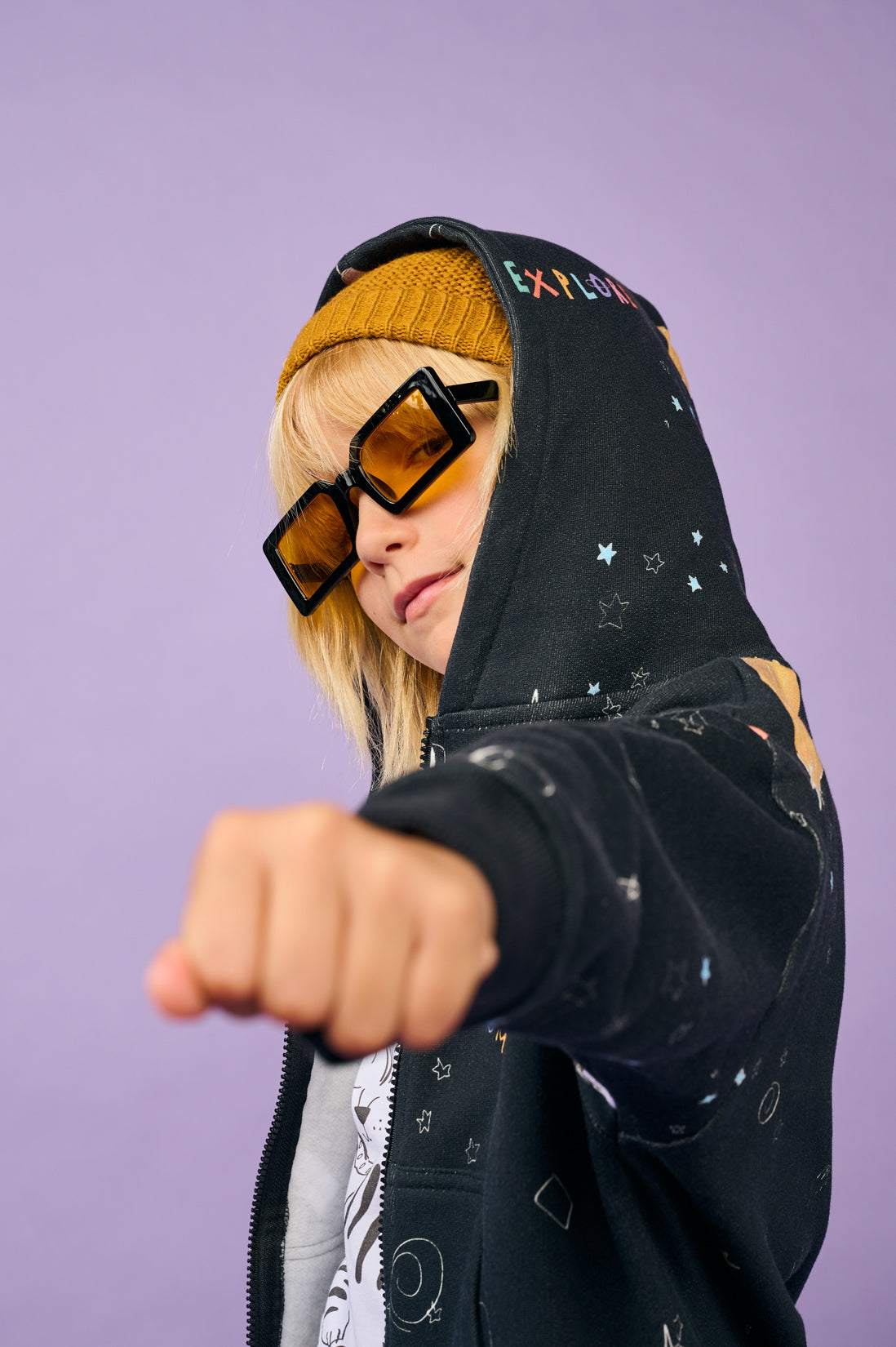 The Cosmos Girls Sweatshirt - CooCootales