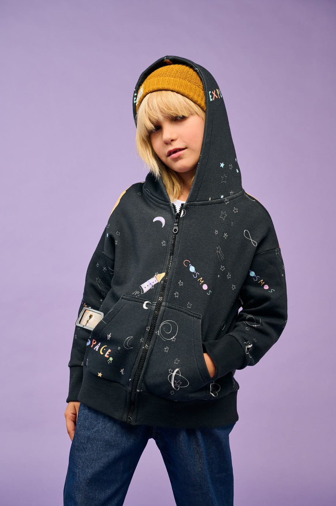 The Cosmos Girls Sweatshirt - CooCootales