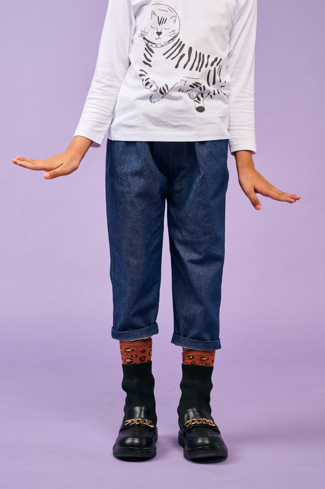 The Tiger In Space T-Shirt (girl) - CooCootales