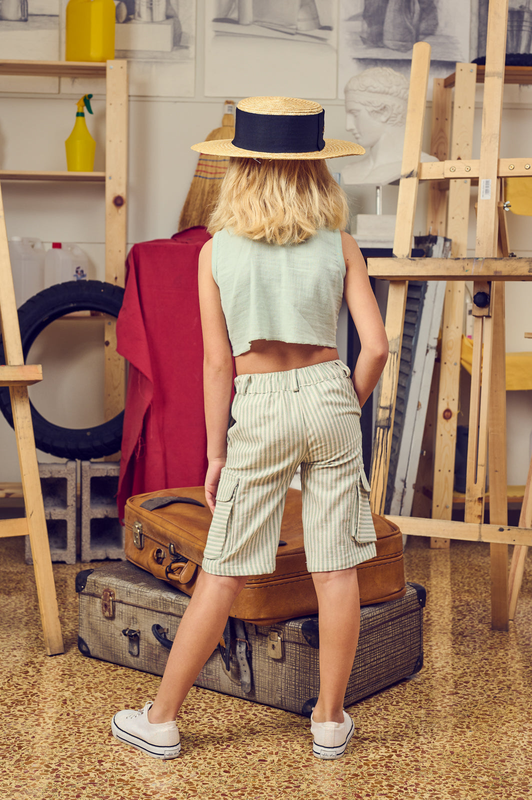 The Herrmes Top-Crop Shirt - CooCootales