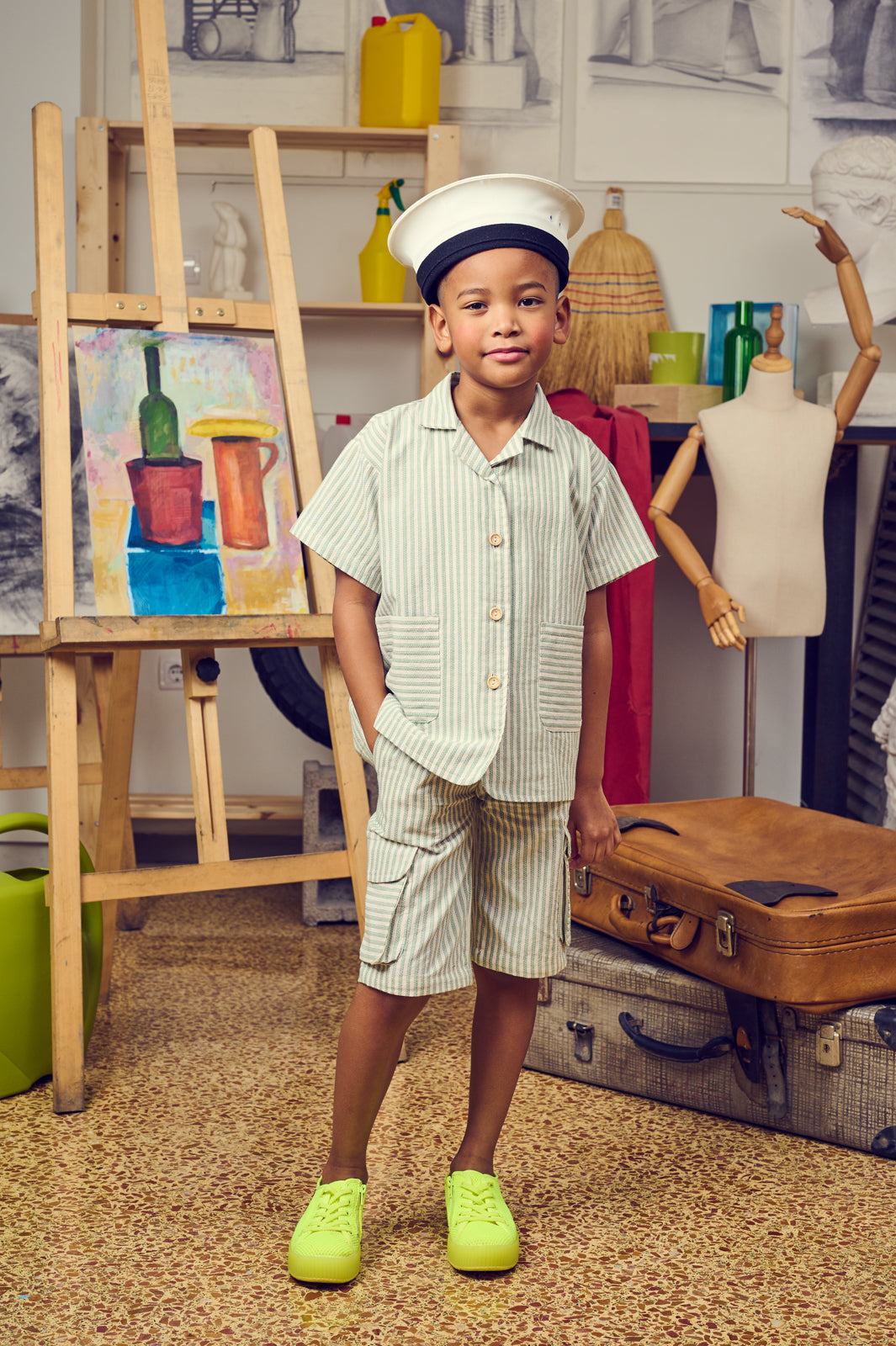 The Iktinos Cargo Bermuda (Boys) - CooCootales