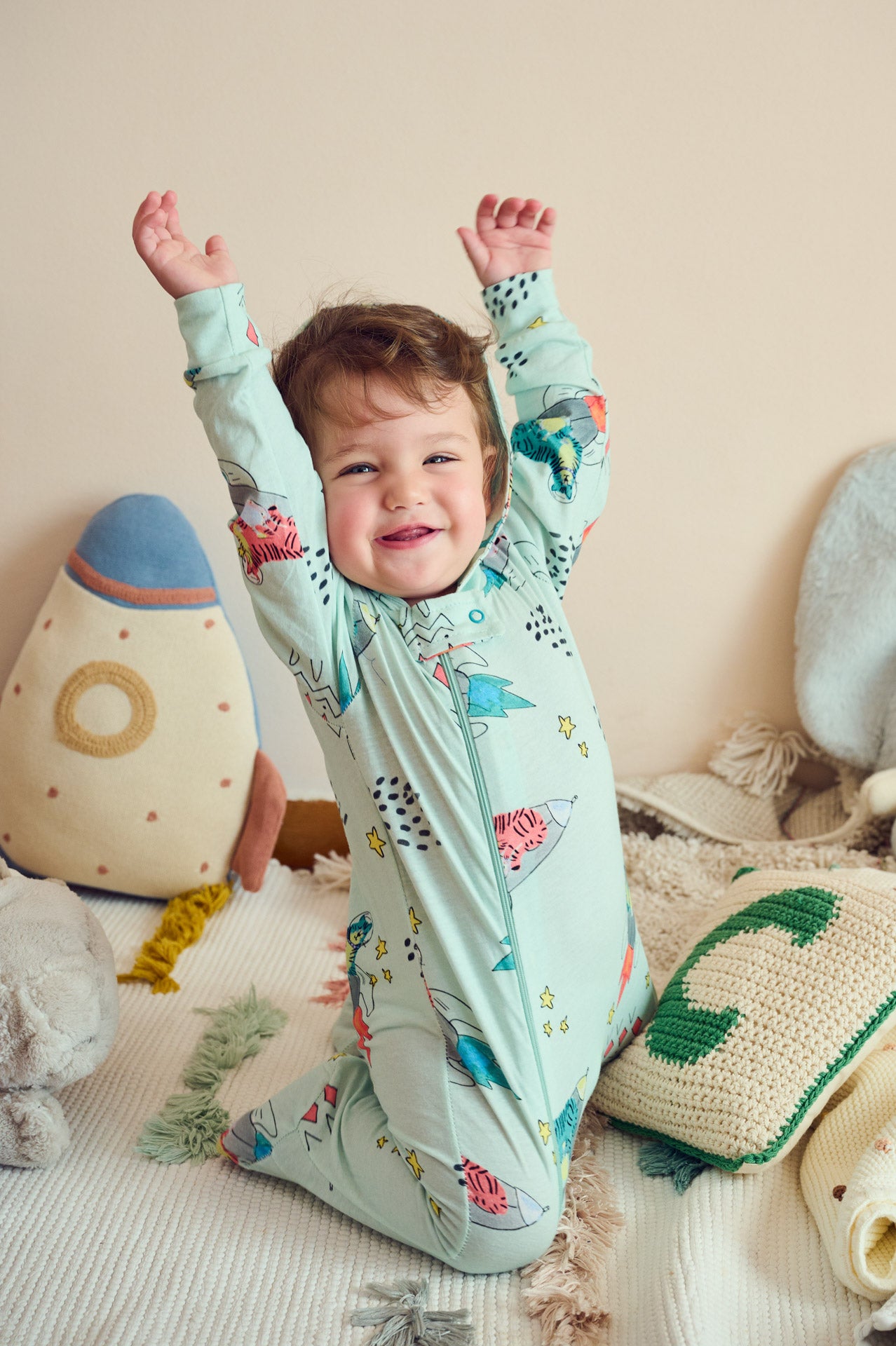 Tigers In Space Onesie - CooCootales