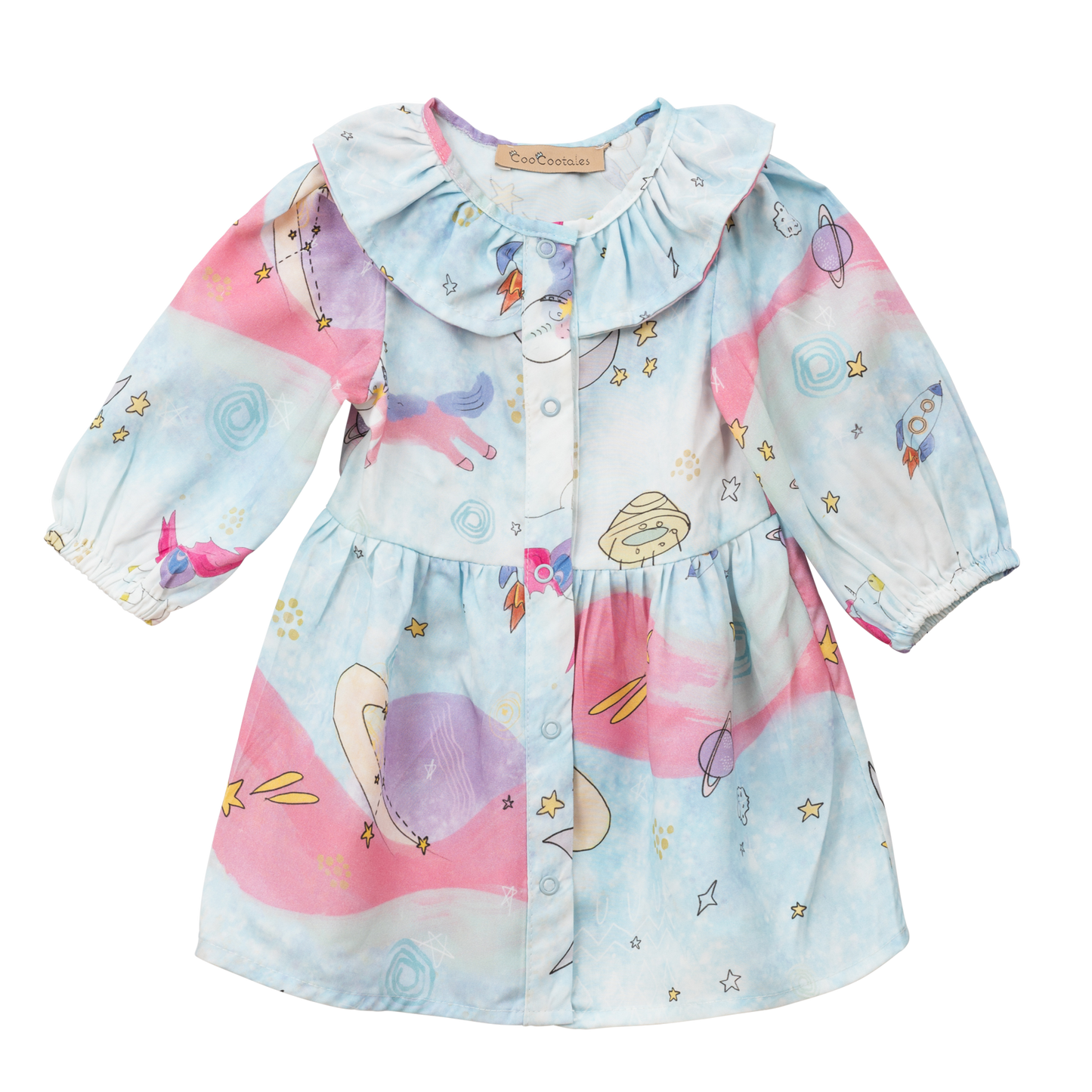 Unicorns In Space Dress - CooCootales