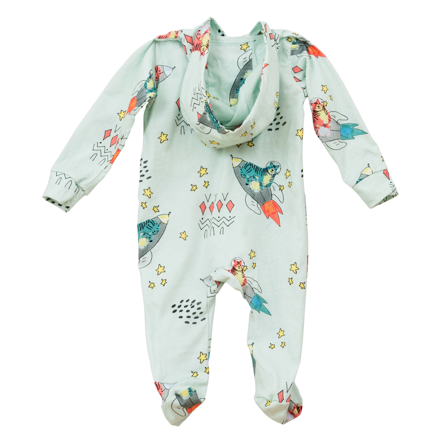 Tigers In Space Onesie - CooCootales