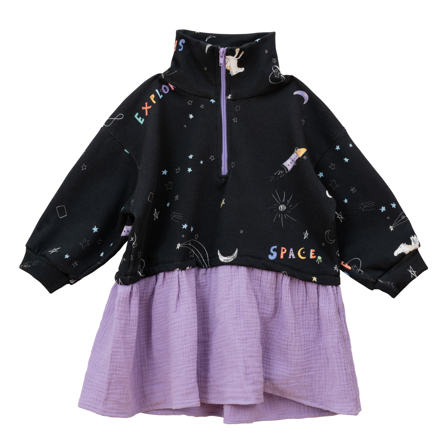 Unicorns In Space Dress - CooCootales