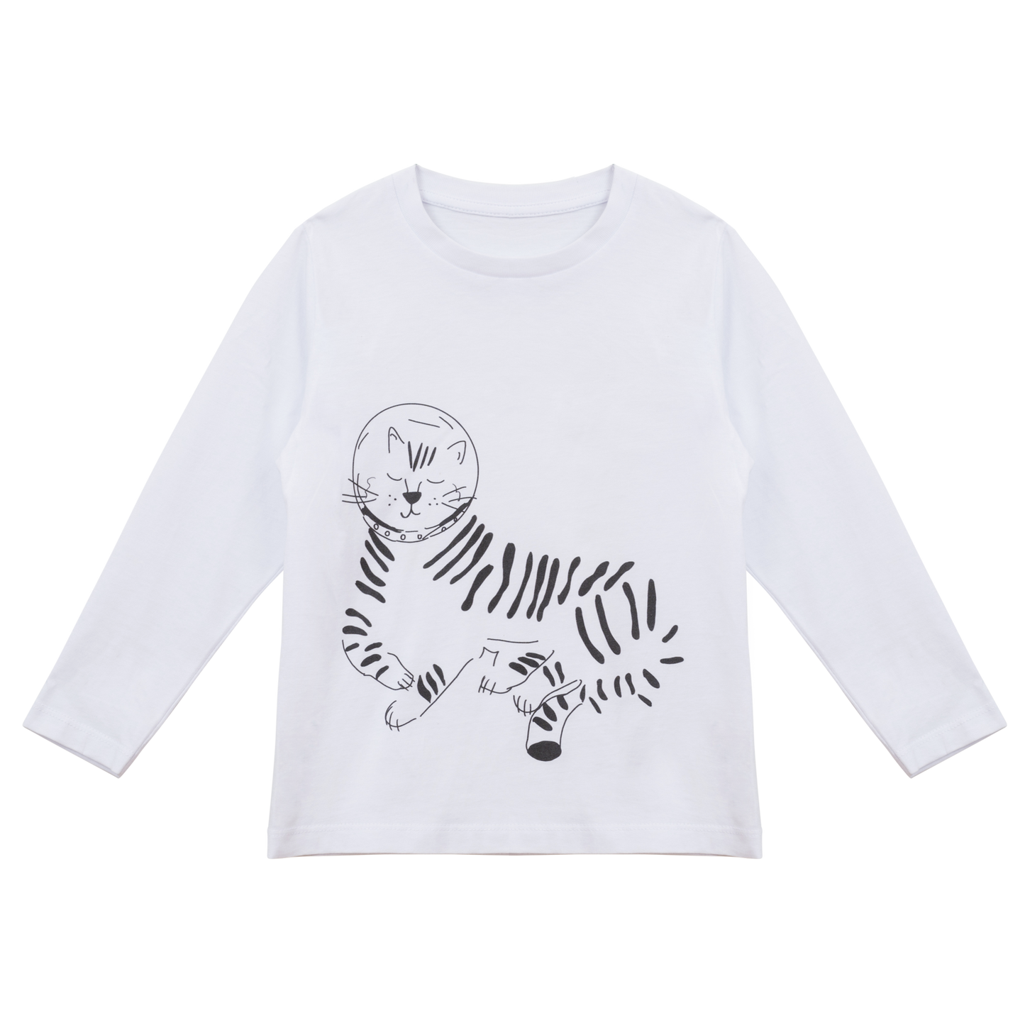 The Tiger In Space T-Shirt (girl) - CooCootales