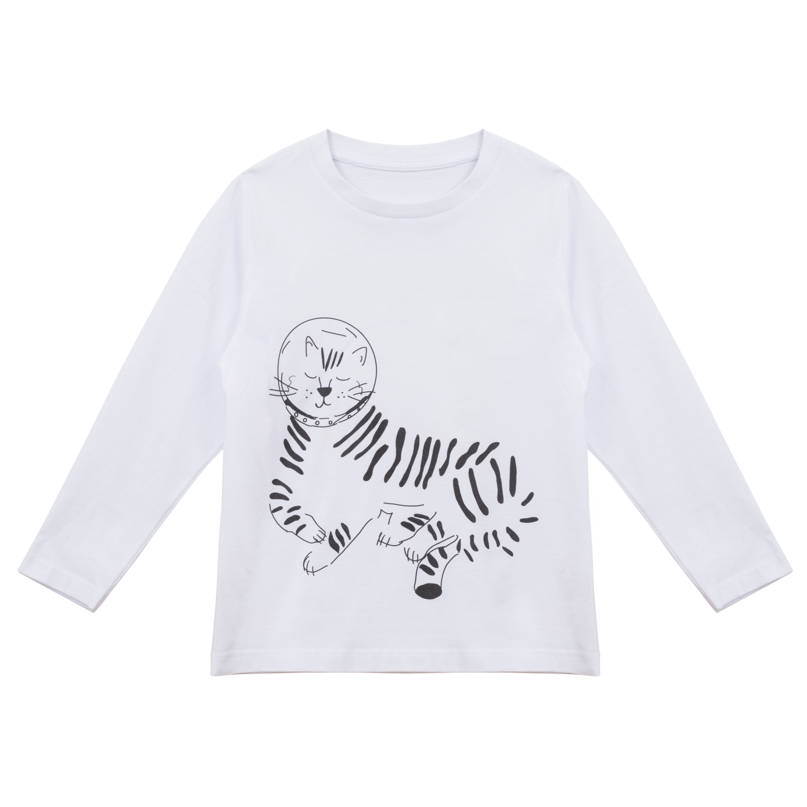 The Tiger In Space T-Shirt (girl) - CooCootales