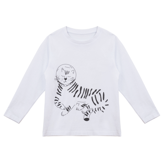 The Tiger In Space T-Shirt (girl) - CooCootales