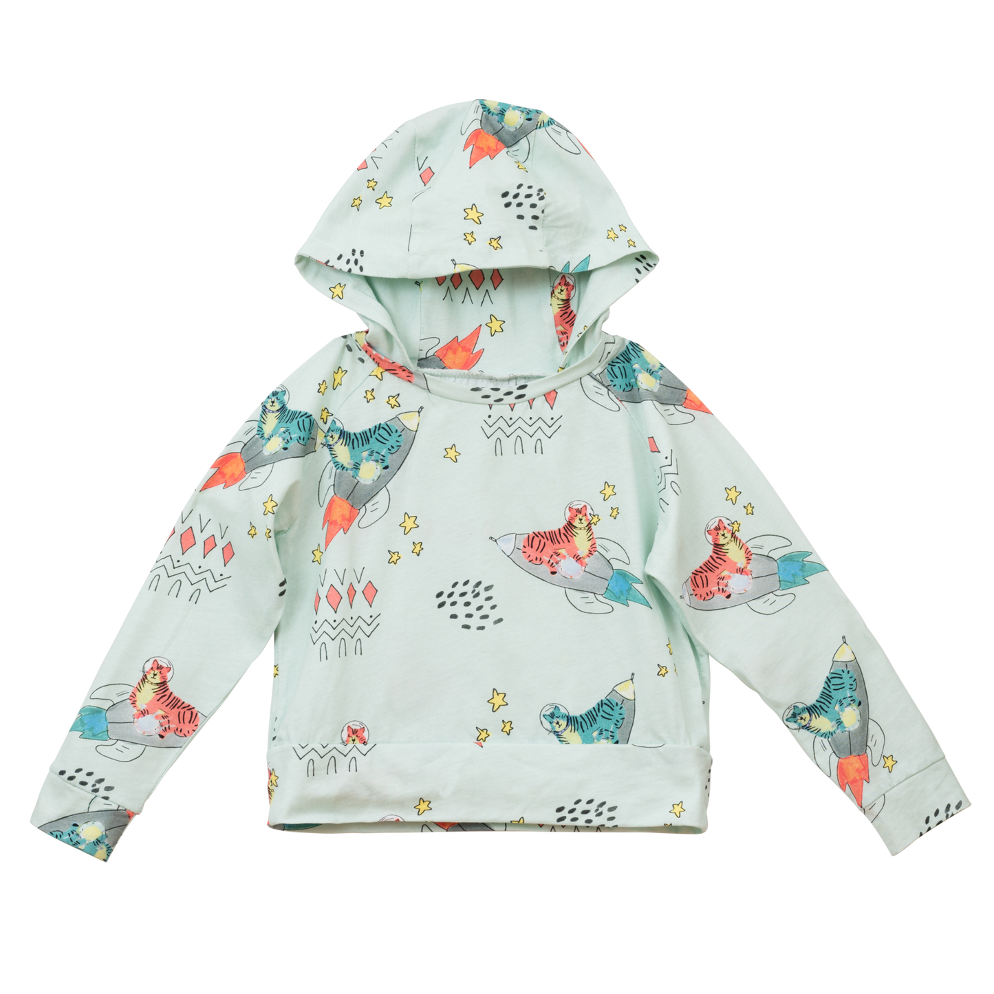 Hoodie Tigers In Space (Gilrs) - CooCootales