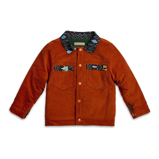 The Feline Corduroy Jacket (girls) - CooCootales