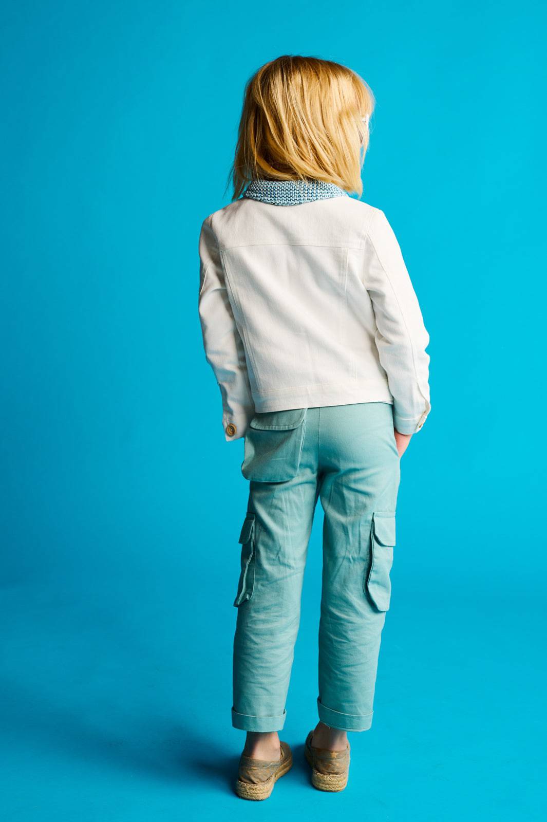 The Fishing Net Denim Girl Jacket - CooCootales