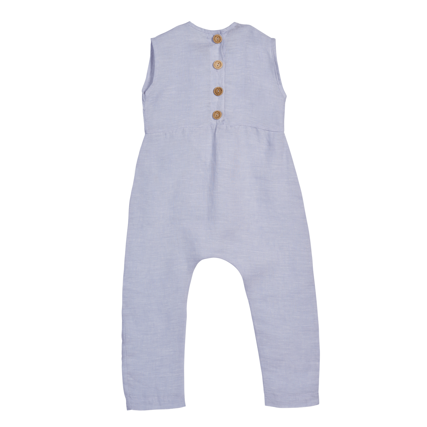 The Dinosaur Romper (light blue/beige) - CooCootales