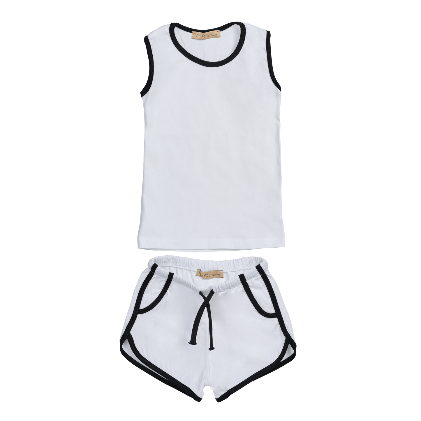 The Venice Beach Set (boys - yellow/white/light blue/dark blue) - CooCootales