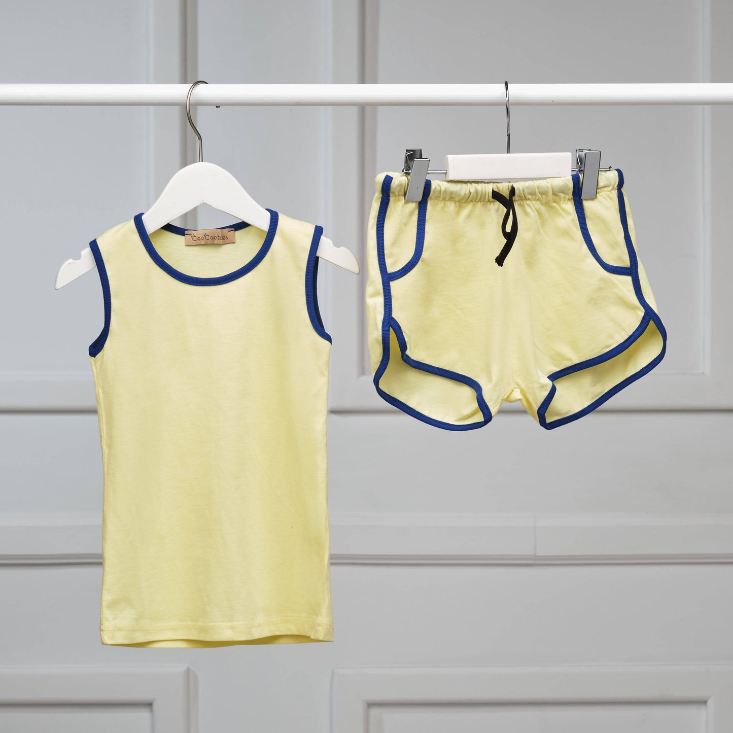 The Venice Beach Set (boys - white/light blue/dark blue/yellow) - CooCootales