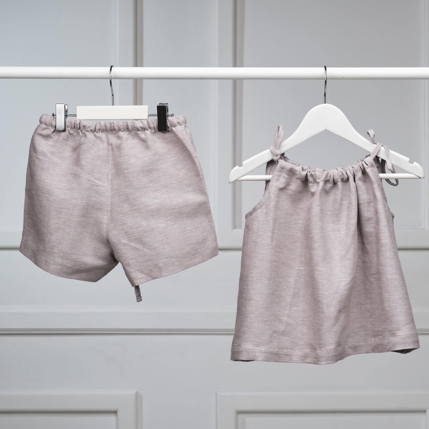 The Seashell Set (gray/pink) - CooCootales
