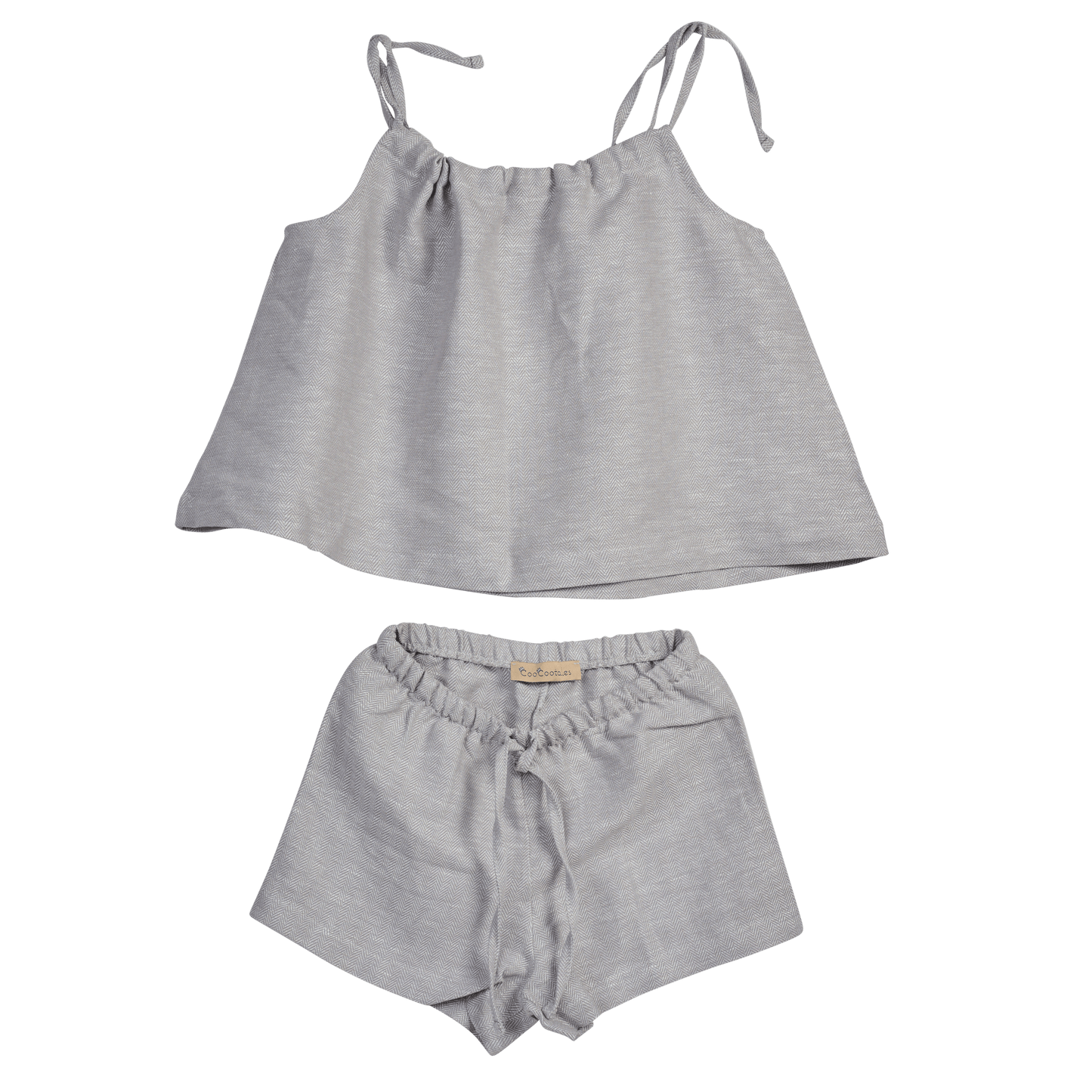 The Seashell Set (gray/pink) - CooCootales