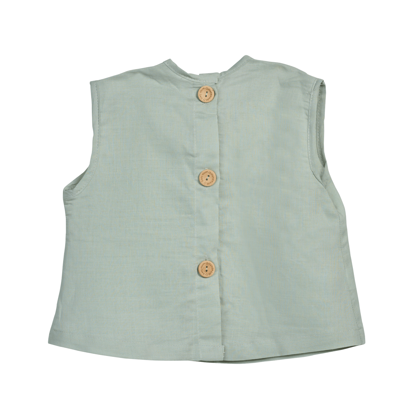 The Summer Breeze Shirt (boys - orange/light gray/pale green) - CooCootales