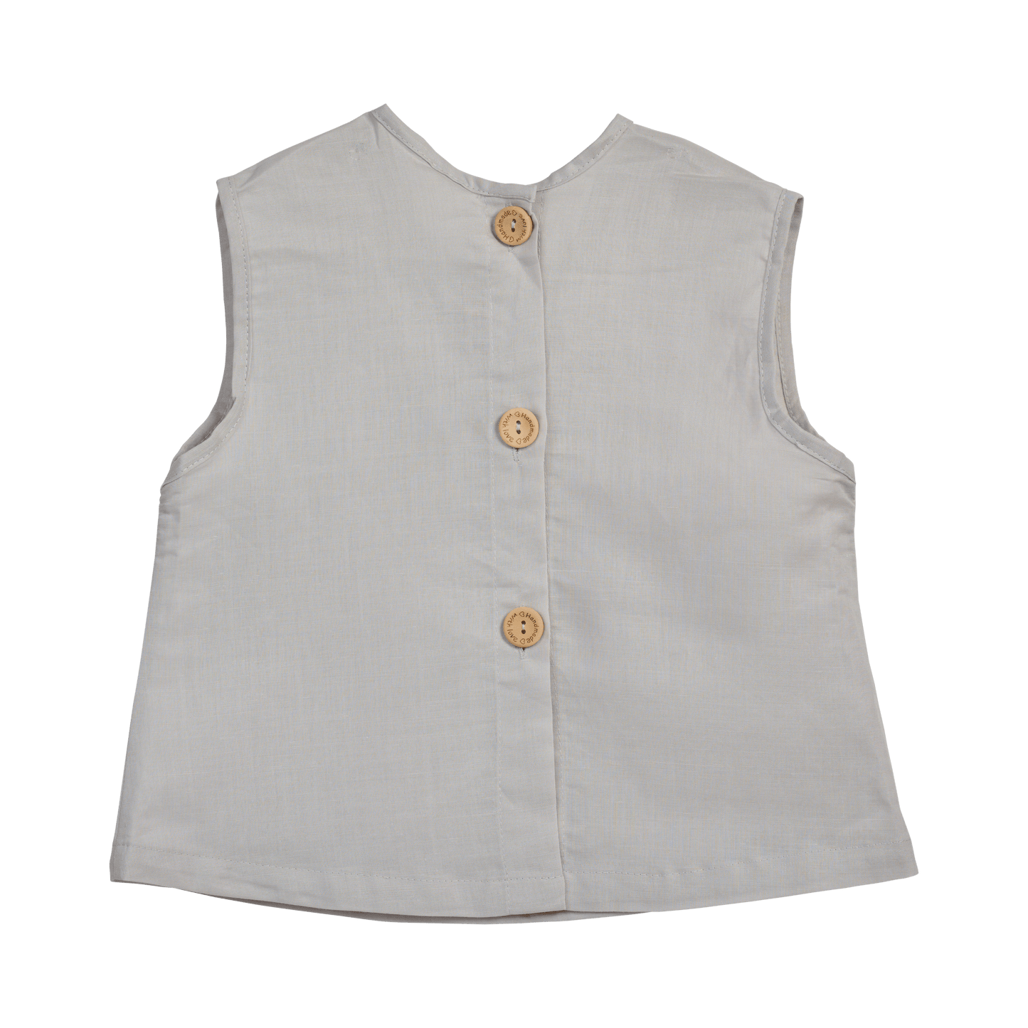 The Summer Breeze Shirt (boys - orange/light gray/pale green) - CooCootales