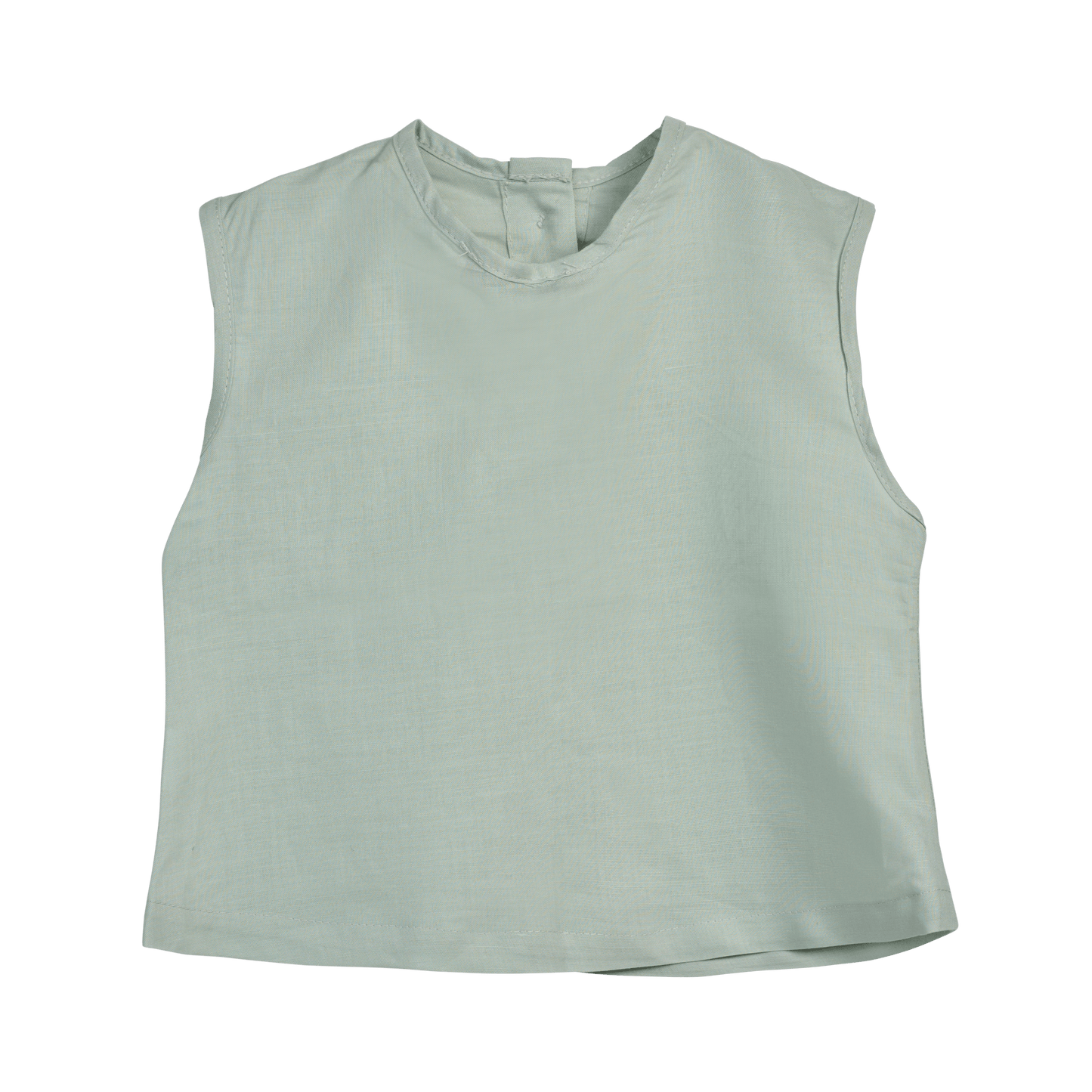 The Summer Breeze Shirt (girls - pale green/orange/light gray) - CooCootales