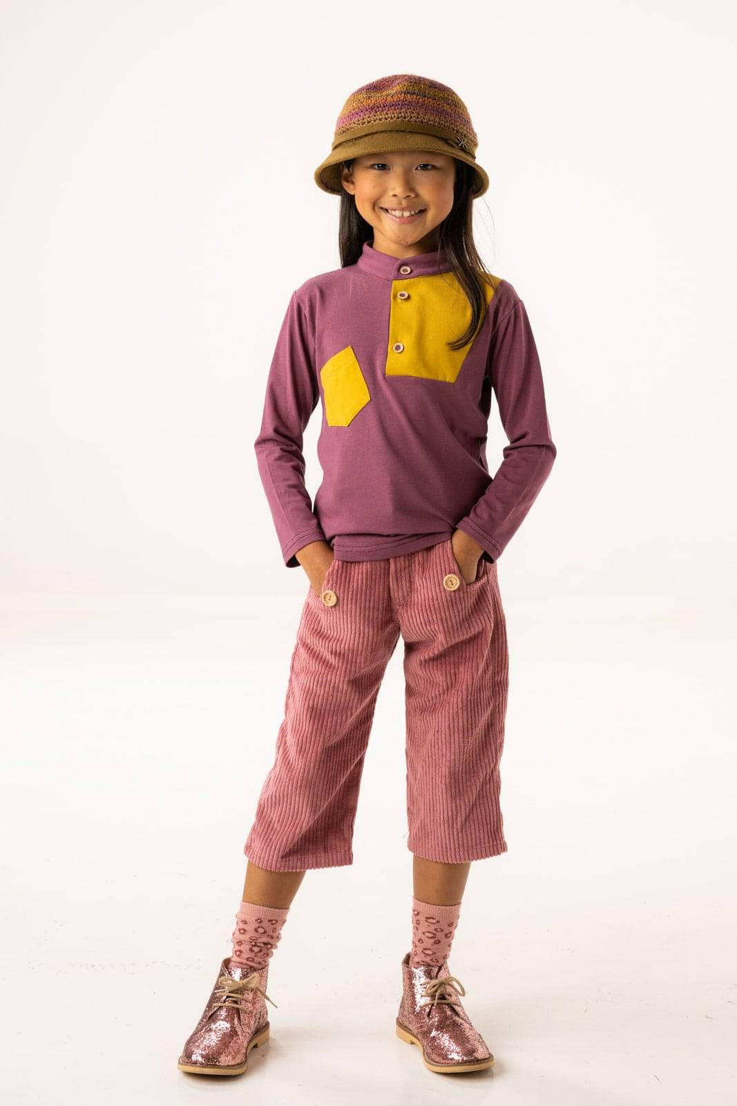The Μischievous Pocket T-Shirt (girl) - CooCootales