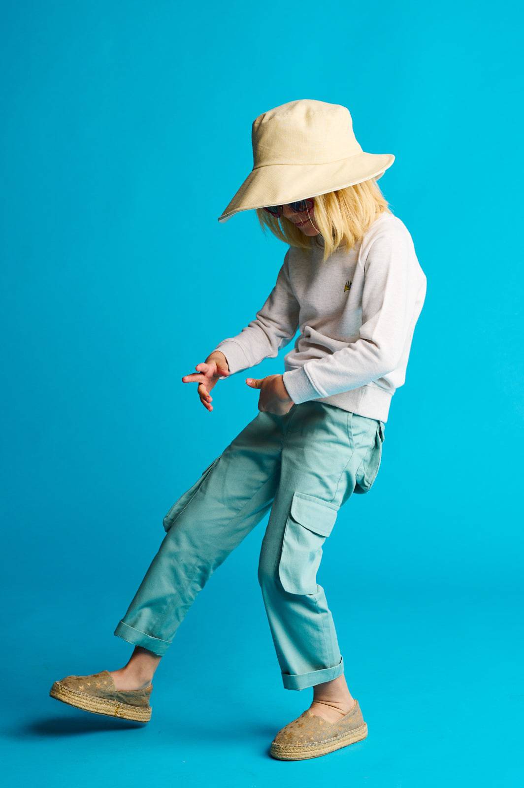 The Cargo Pants Girls Green - CooCootales