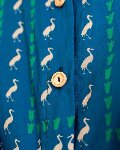 Heron Belted Shirt Dress – Women