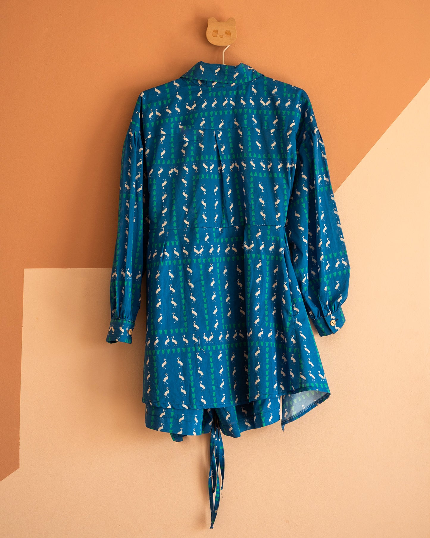 Heron Belted Shirt Dress – Women