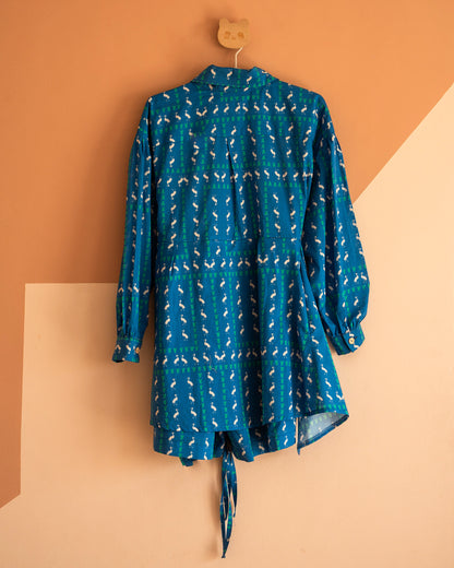 Heron Belted Shirt Dress – Women