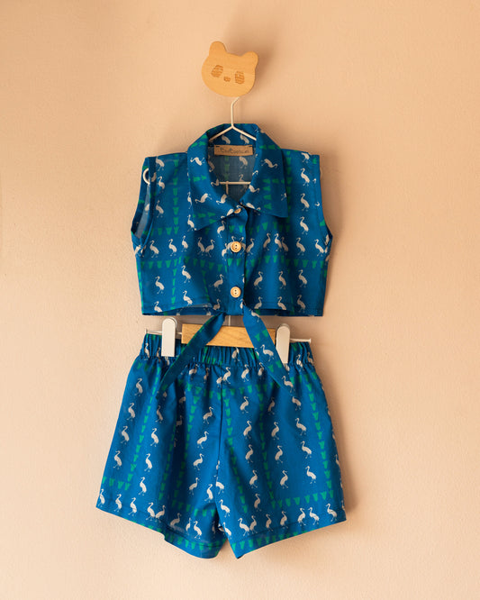 Birdwatcher Set – Top & Shorts