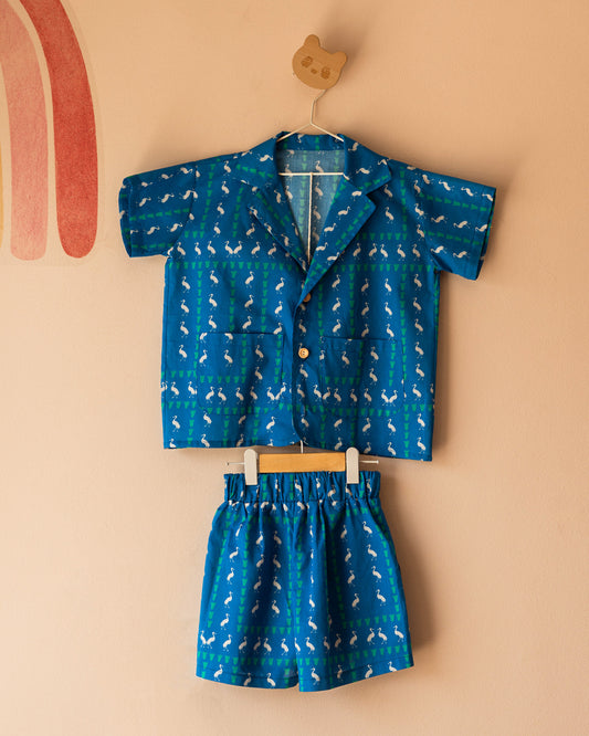 Birdwatcher Set – Shirt & Shorts Boys