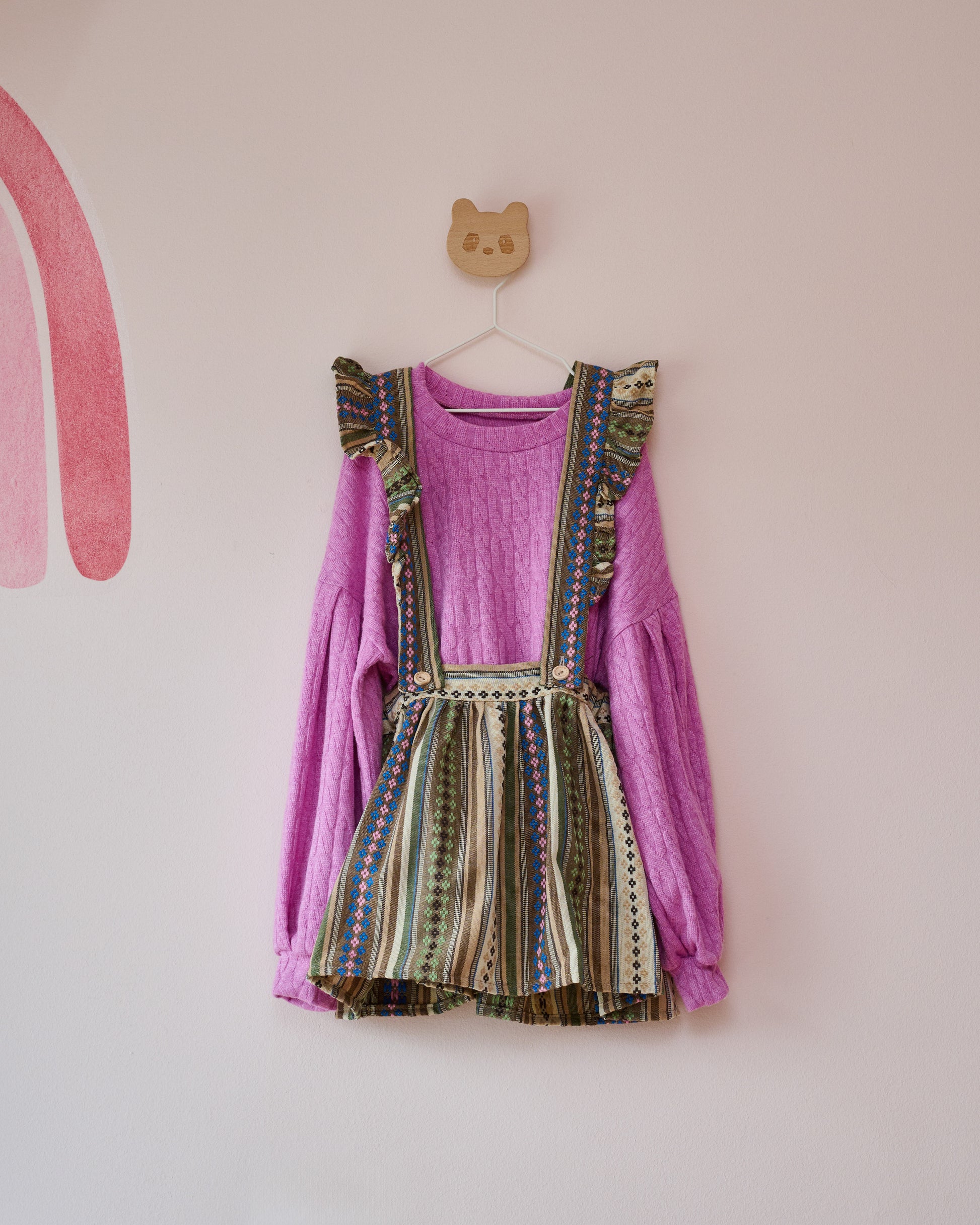 The Magical Forest Dungaree Skirt - CooCootales