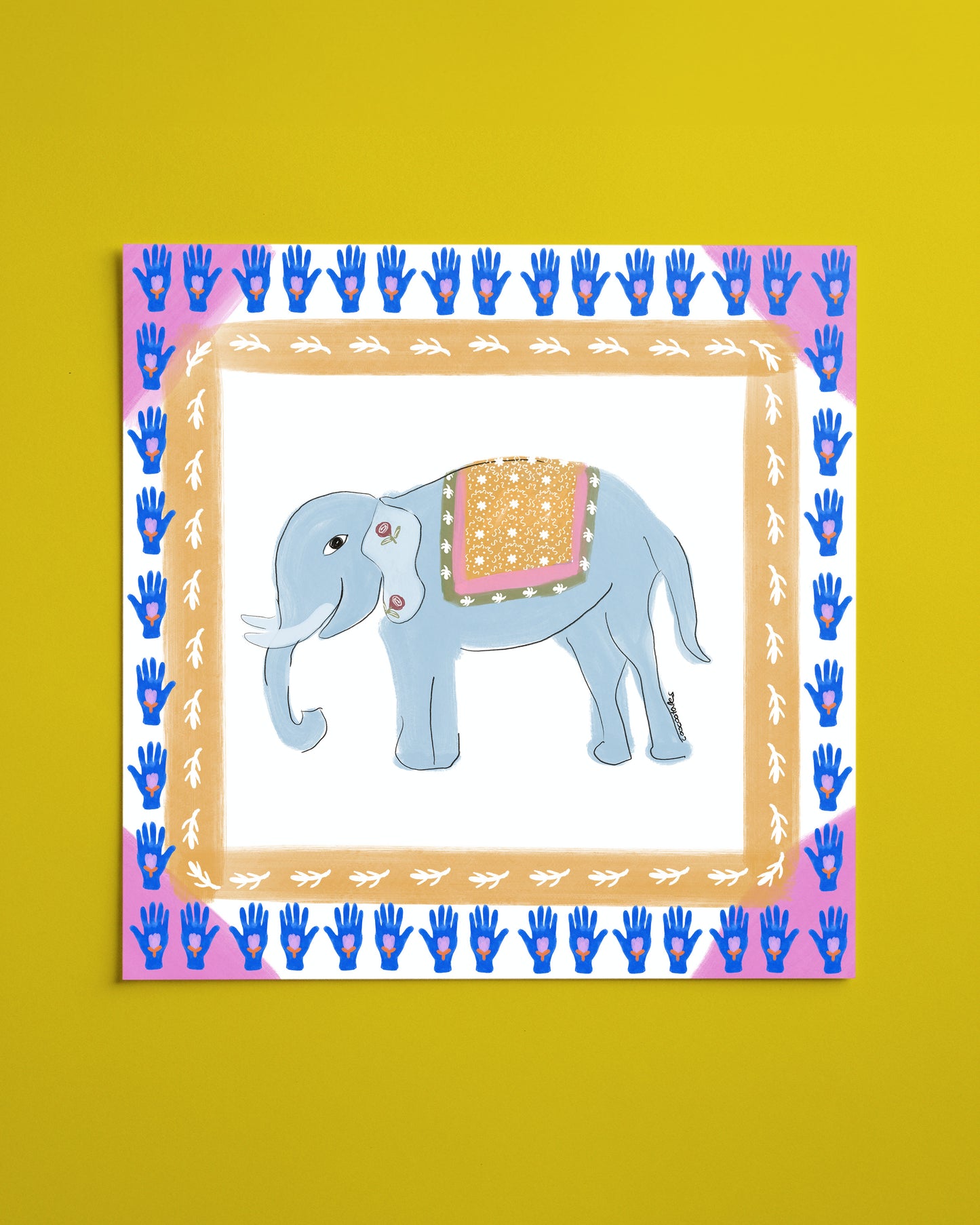 Blue Elephant of Good Fortune 💛🌼🐘 - CooCootales