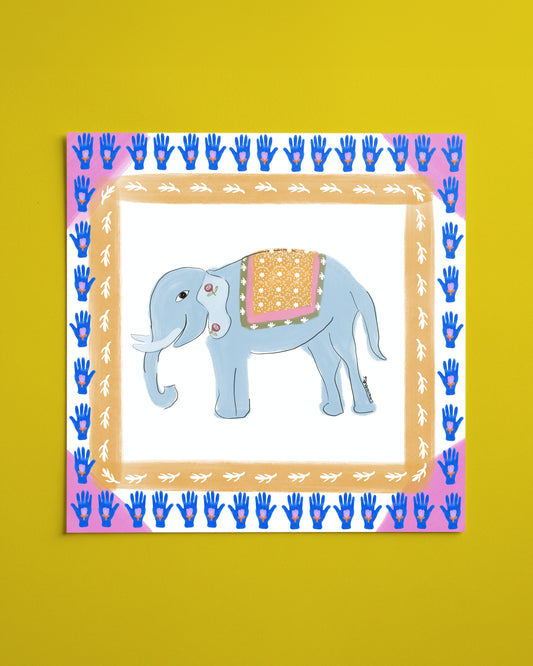 Blue Elephant of Good Fortune 💛🌼🐘 - CooCootales